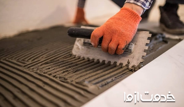 اختلاف سطح کف سرویس بهداشتی با سالن